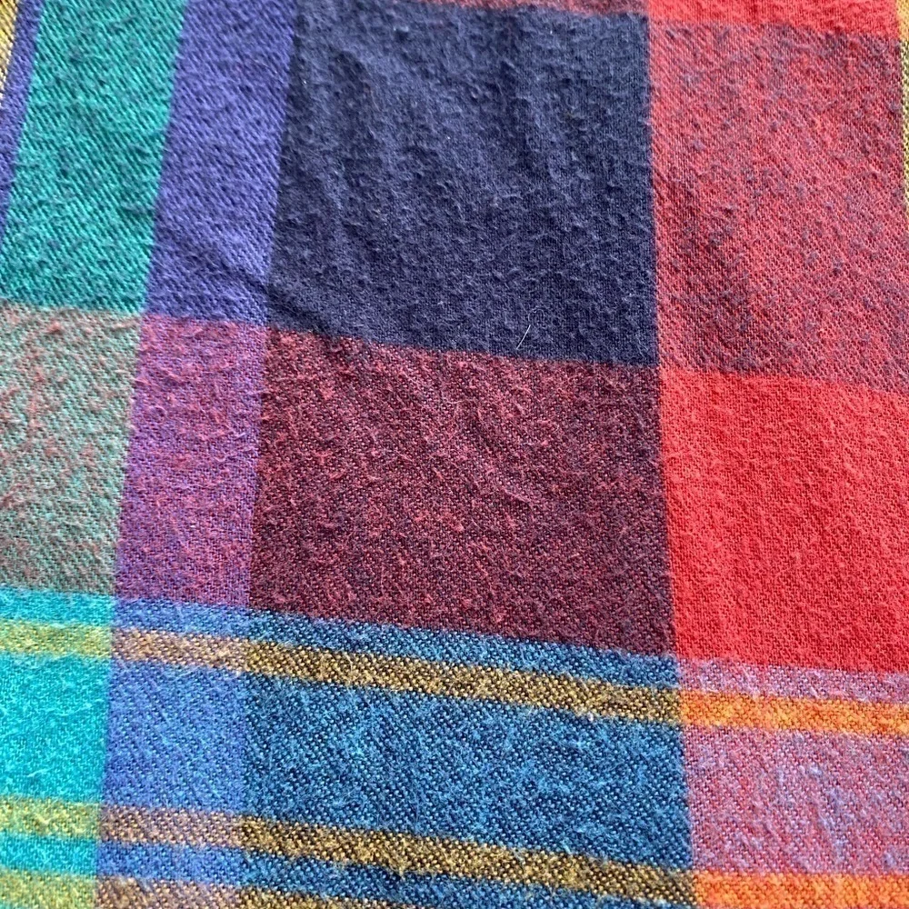 Peterborough Row rare vintage flannel size Large